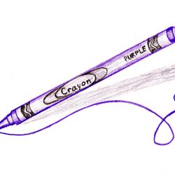 250x250 crayon box drawing clipart black and white crayola of girl dessin