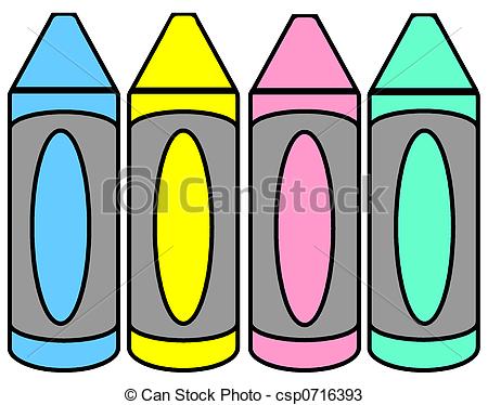 450x374 Clipart Crayons