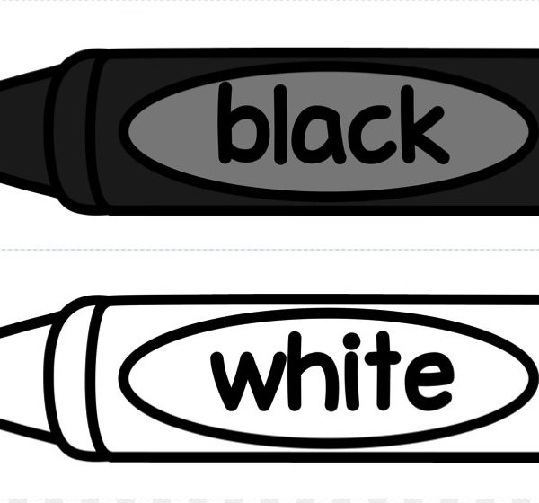 600x560 Crayon Black And White Drawing Crayola Clip Art Black Crayon