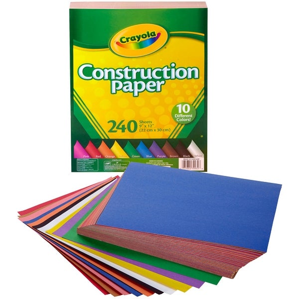 600x600 Shop Crayola Construction Paper Pad Sheets