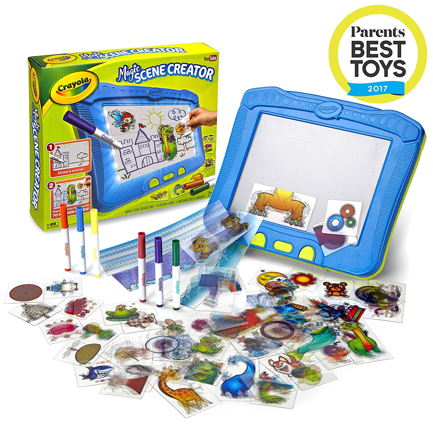 1500x1500 Buy Crayola Children's Magic Scene Creator Creative Drawing Kit