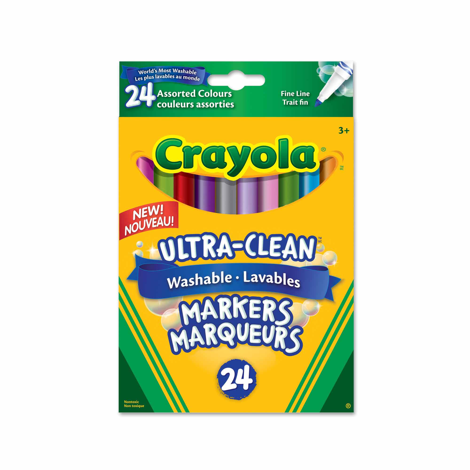 2000x2000 fine line ultra clean washable markers, count