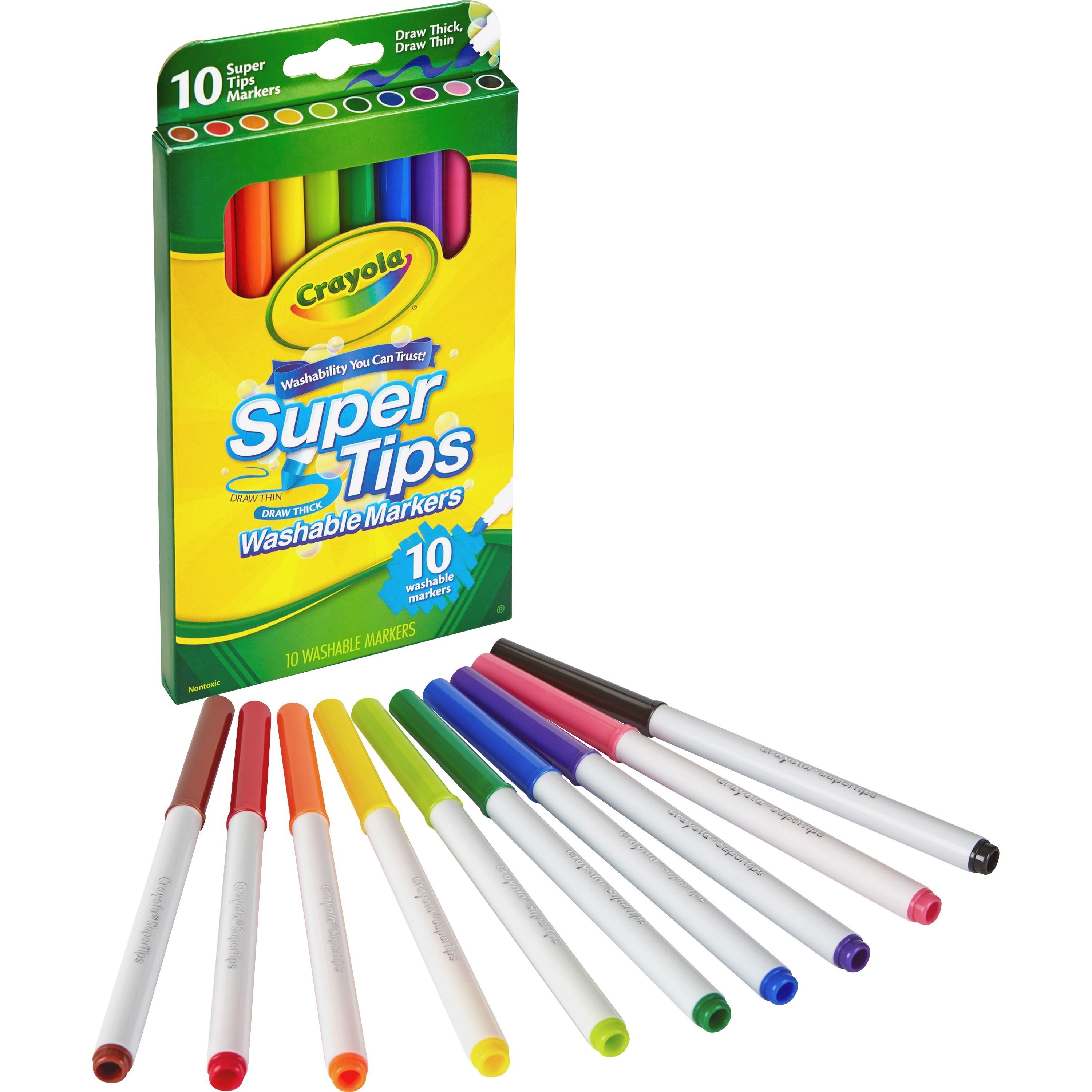 3000x3000 crayola super tips color washable markers office