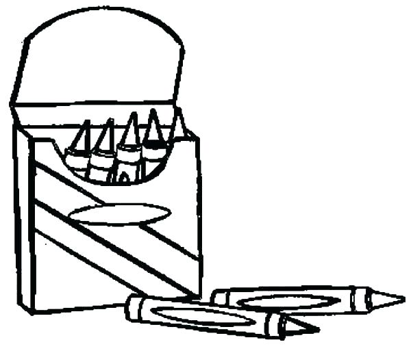 600x516 Coloring Pages Crayon Coloring Pages Download Of Crayons Line