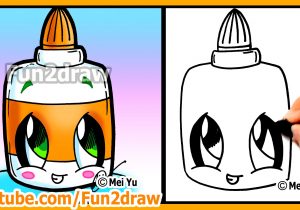 300x210 How To Draw A Glue Bottle How To Draw A Cute Cartoon Crayon Box