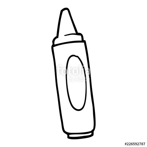 500x500 Line Drawing Cartoon Coloring Crayon Stock Image And Royalty Free