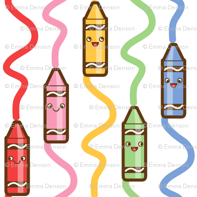 400x400 Drawing Crayons Wallpaper