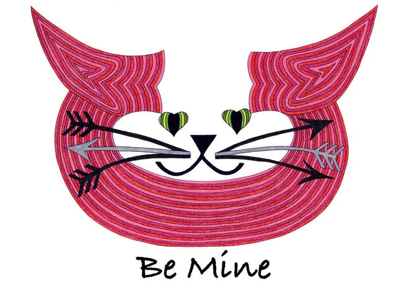 794x566 Crazy Cat Lady Valentine Card Cat Valentine Cat Etsy