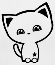 190x221 Crazy Cat Designs Womens V Neck T Shirt