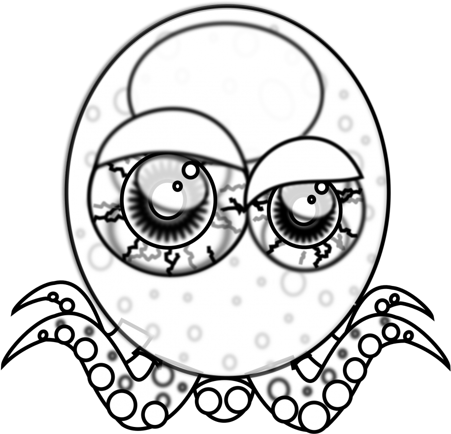 893x859 Download Crazy Eye Drawing At Getdrawings