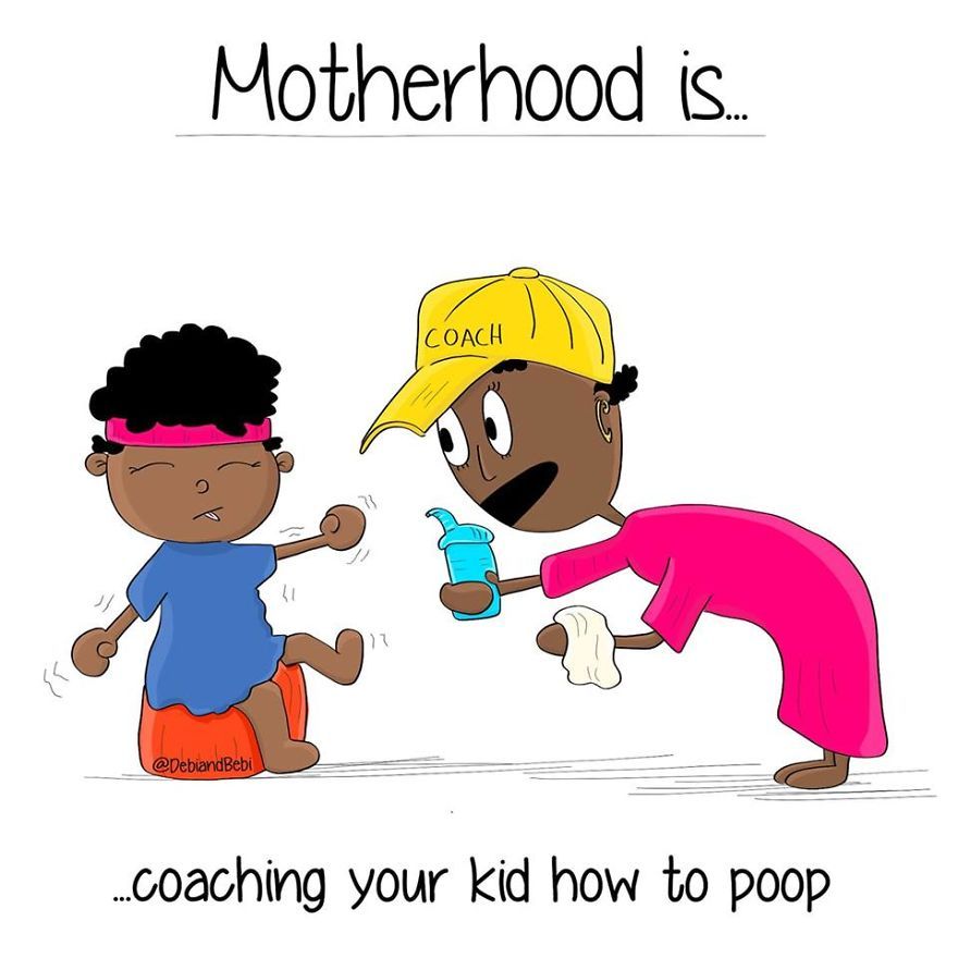 880x880 I Channelled All Of The Crazy Motherhood Moments Into Drawings