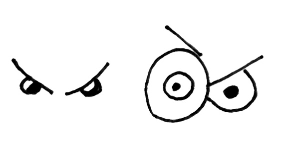 563x300 How To Easily Draw Cartoon Eyes To Show Different Emotions