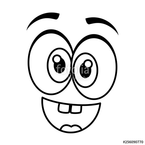 500x500 Crazy Face Emoticon Icon Stock Image And Royalty Free Vector