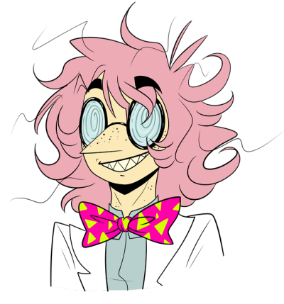 400x429 Big Nose Fluffy Hair Sharp Teeth Tumblr