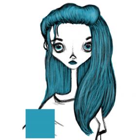 288x288 Crazy Color Blue Jade Hair Dye