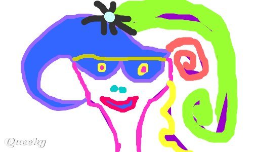 500x300 Crazy Lady A People Speedpaint Drawing