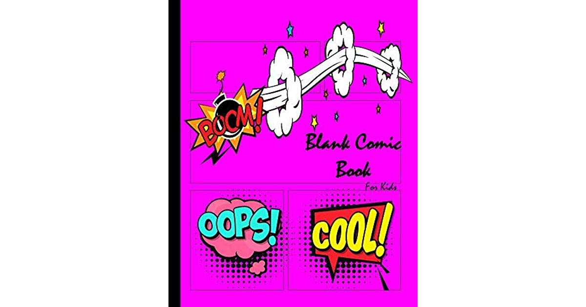 1200x630 Blank Comic Book For Kids Create Your Own Idea And Drawing Comic