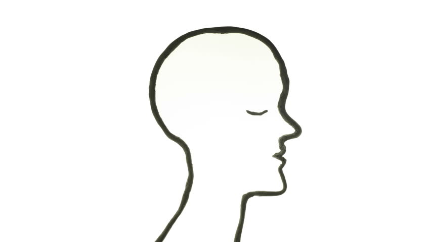 852x480 Creative Brain Idea Concept Animation Stock Footage Video