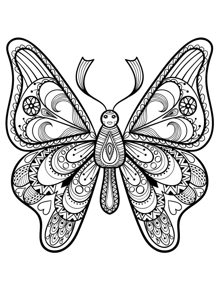 700x924 Free Adult Colouring Pages