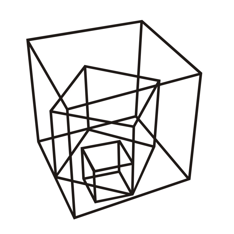 900x900 Creative Geometric Shapes Diy Wall Sticker For Living Rooms