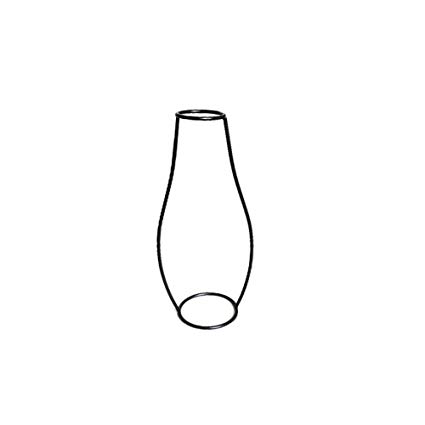 425x425 Qinlee Metal Wire Vase Black Creative Shapes Flower