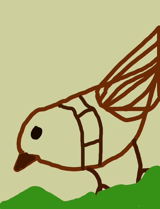 540x703 Bird Drawing In Creative Form Drawings Only