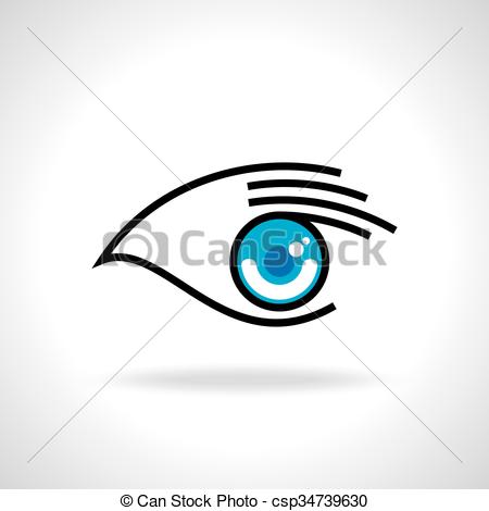 450x470 Creative Eye With Hand Icon
