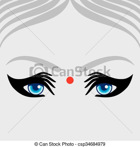 450x470 Creative Women Head, Eye Make From Hands