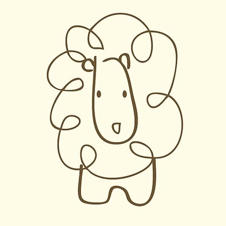 445x445 lion sketch canvas reproduction write away kids canvas art