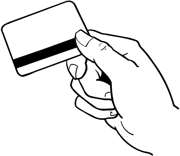 Credit Card Drawing