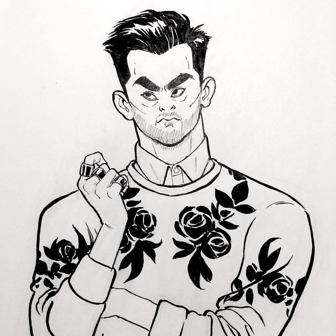 1080x1080 gui draws been watching schitt's creek lately and i love it