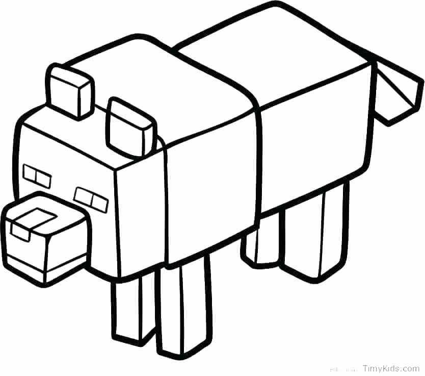 834x737 Minecraft Creeper Coloring