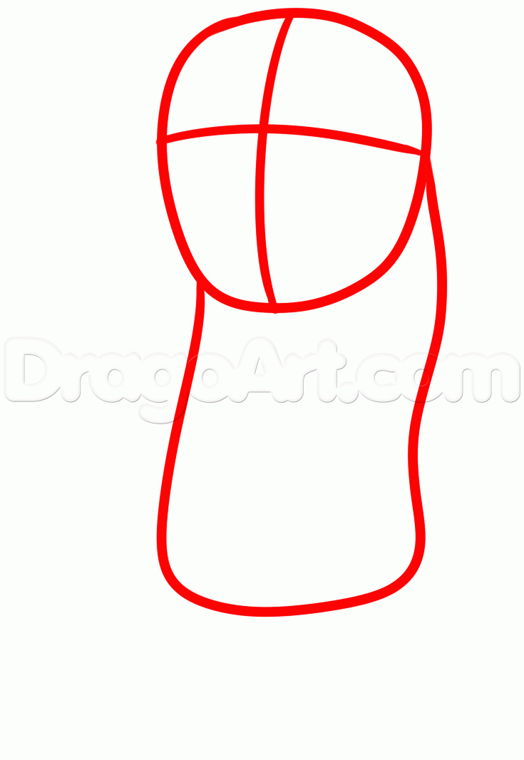 735x1066 draw a realistic minecraft creeper, step