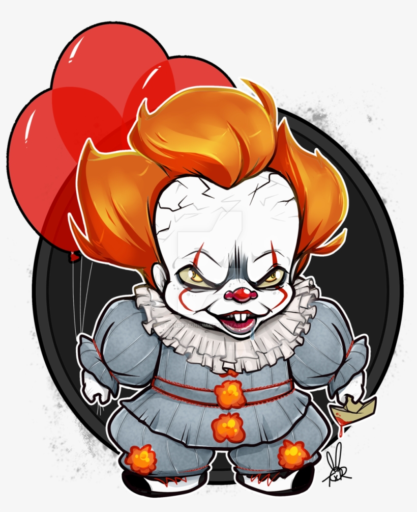 820x1005 Clown Drawing Cartoon Creepy Easy Step