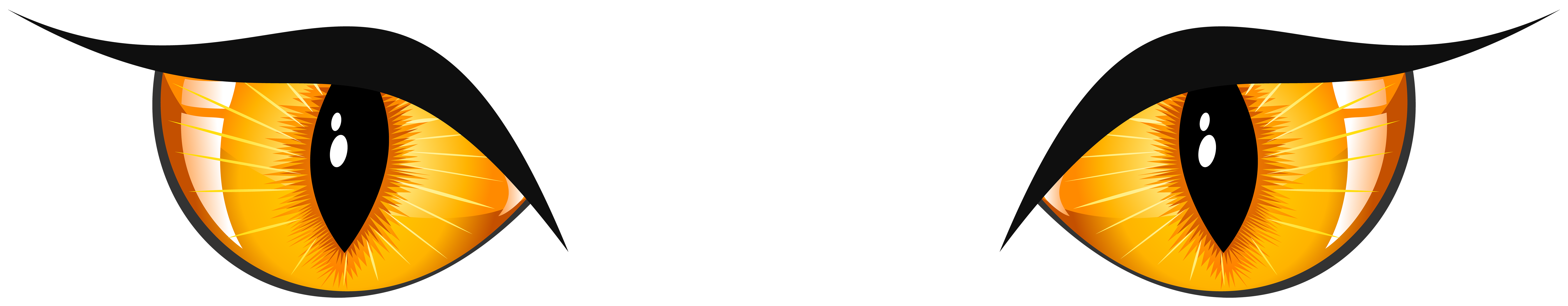 8000x1561 Creepy Eye Clipart