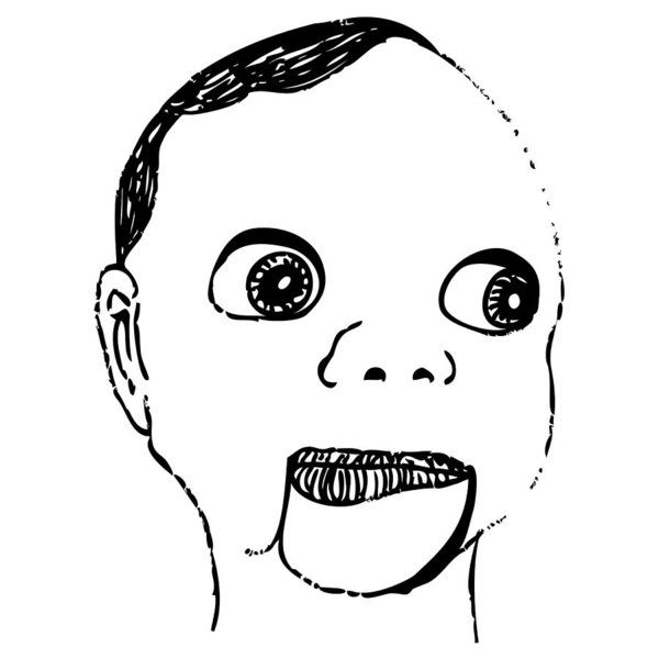 600x600 Creepy Eyes Drawings Fine Art America