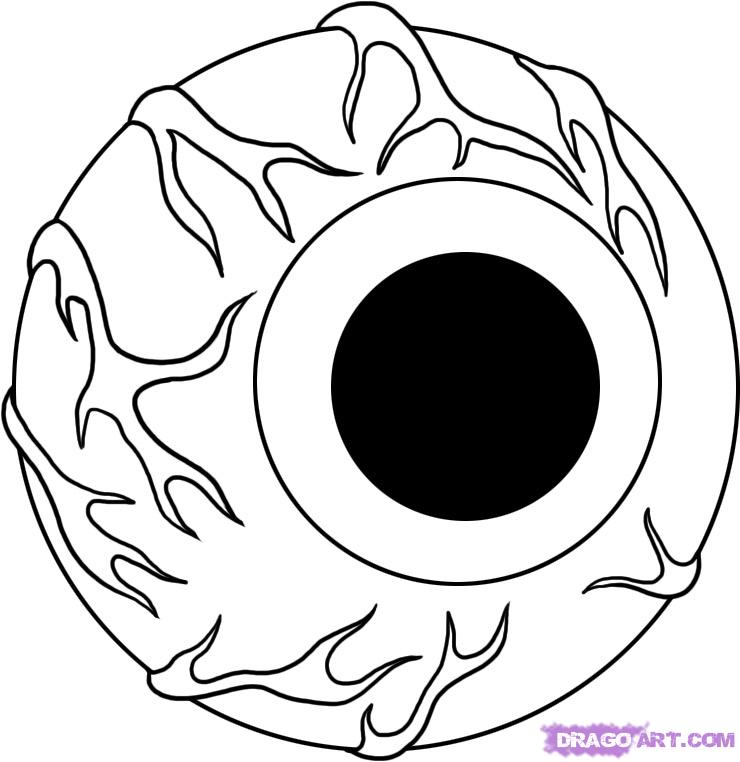 740x762 How To Draw An Eyeball, Step