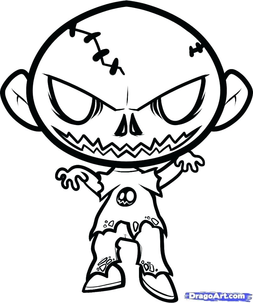 805x964 Halloween Drawings Easy