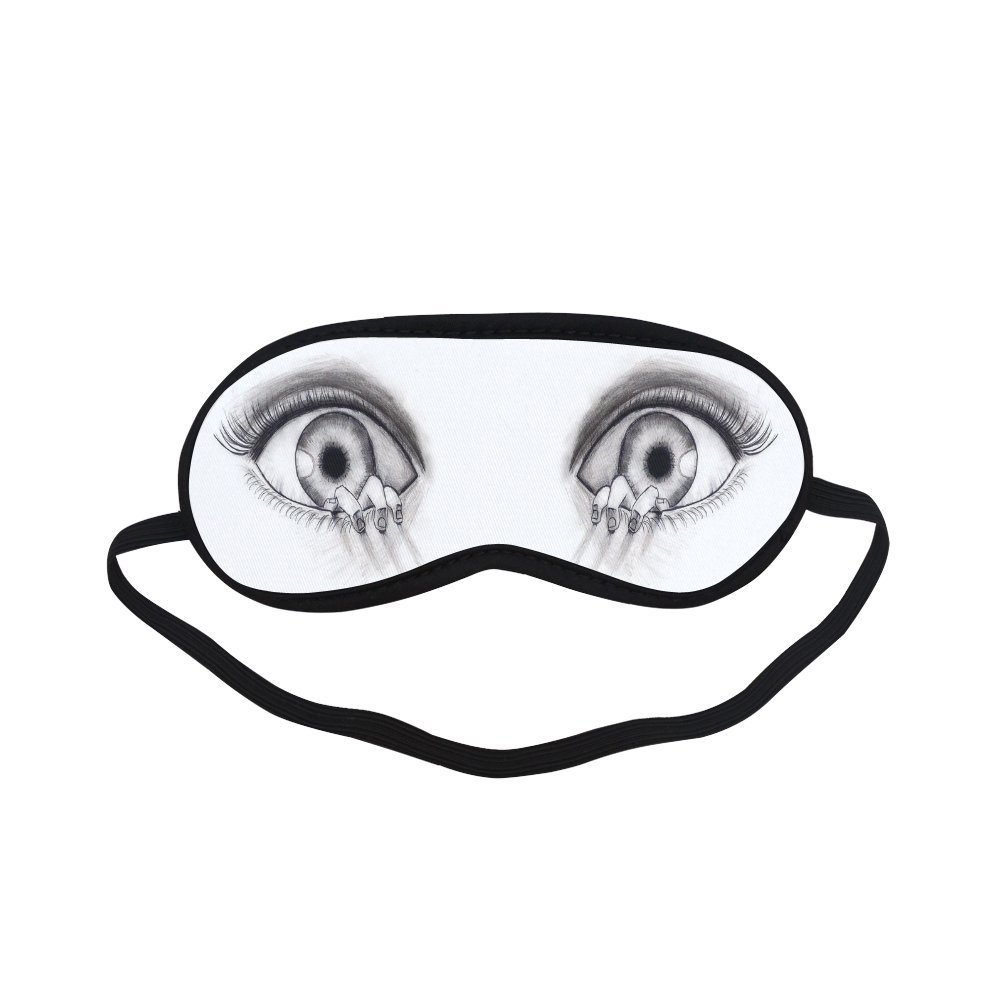 1000x1000 Personalized Creepy Eye Sleeping Eyes Maskseyeshade