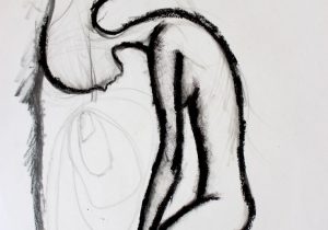 300x210 Depression Easy Simple Sketches Simple Sketch Drawing Of Alone