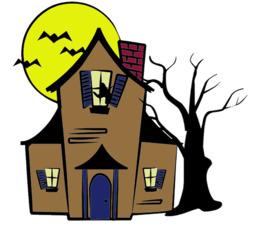260x240 download creepy house silhouette clipart creepy house haunted