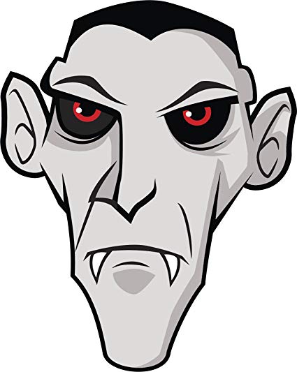 425x533 Creepy Cartoon Classic Horror Monster Vinyl Decal