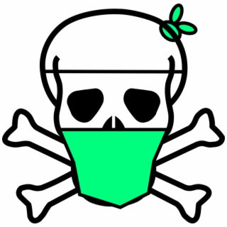 320x320 Hd Evil Transparent Skull Crossbones
