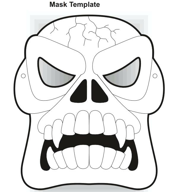 Creepy Skull Drawing | Free download on ClipArtMag