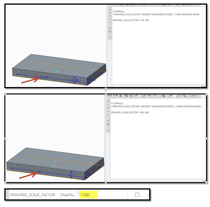722x711 solved how to change drawing scale in creo