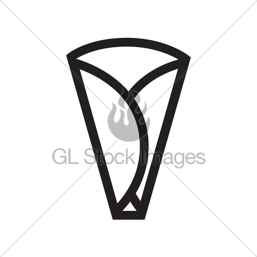 500x500 crepe icon design gl stock images