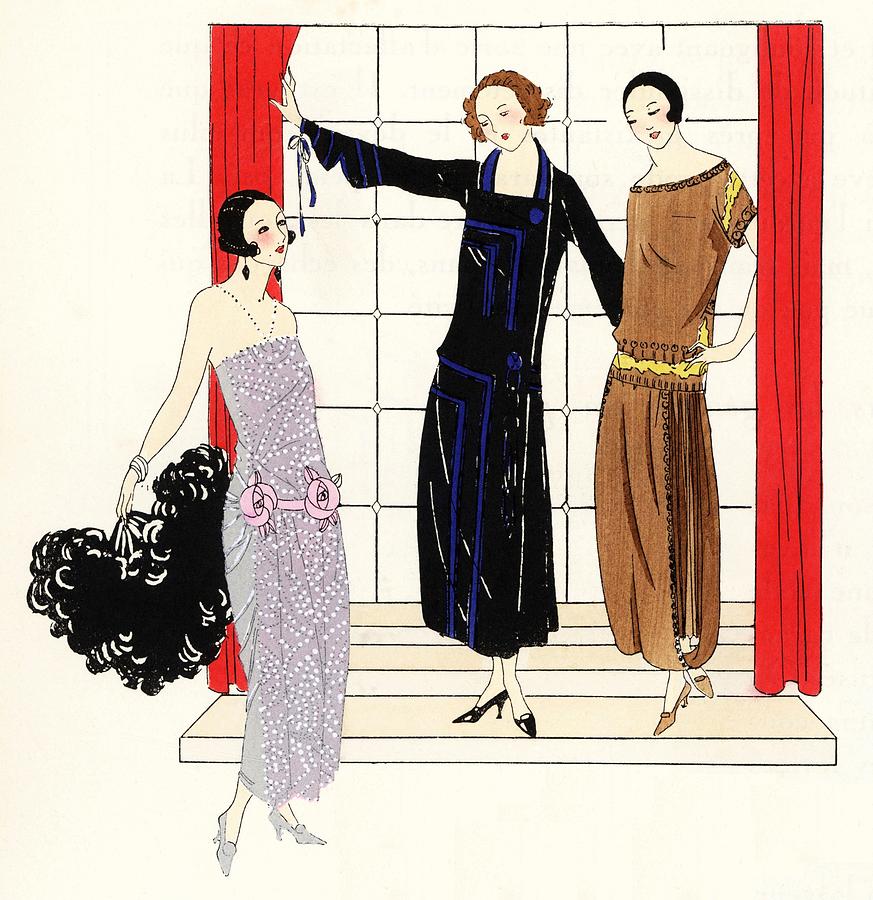 873x900 Woman In Evening Dress Of Silver Cambodian Lame, And Women