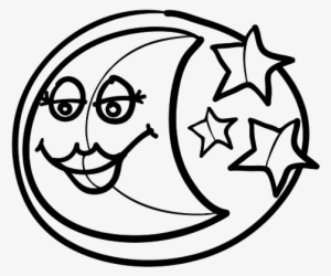 300x250 Drawing Moon Crescent