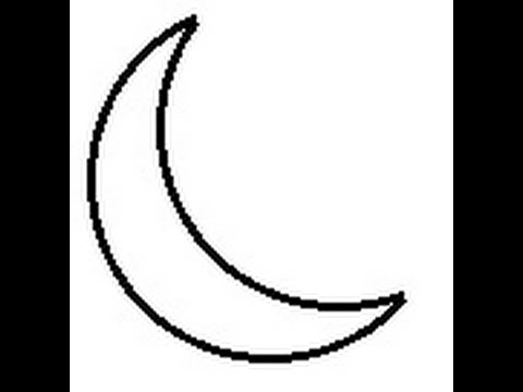 480x360 Huge Collection Of 'half Moon Drawing' Download More Than