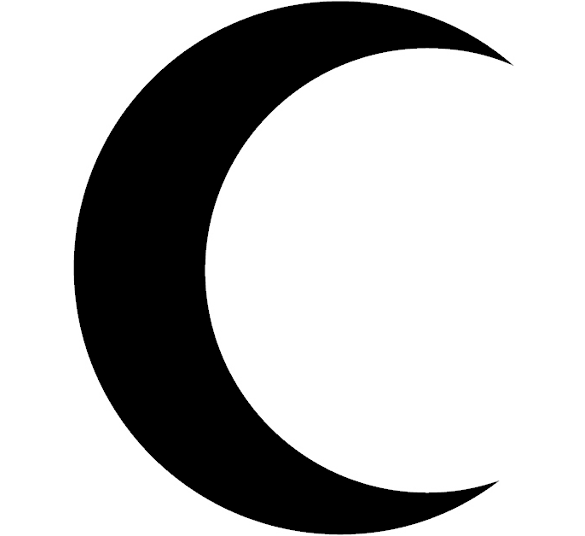 Crescent Moon Drawing | Free download on ClipArtMag